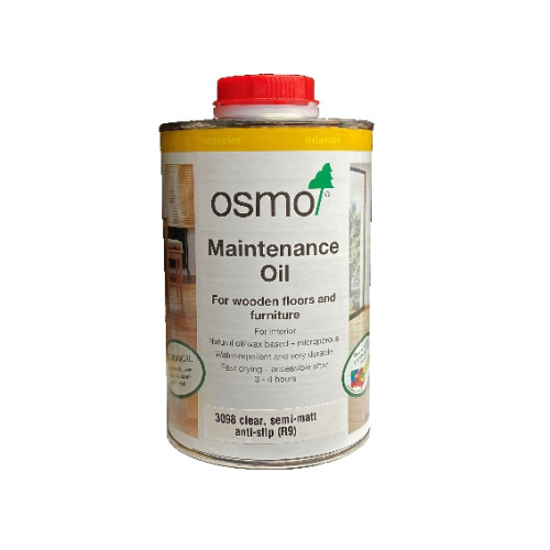 Osmo - Maintenance Oil - Anti Slip - R9 - Clear Semi Matt - 3098 ...