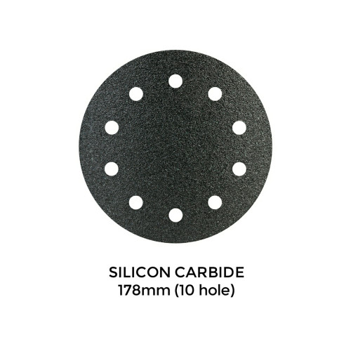 Carbide sanding outlet discs