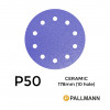 Pallmann - 178mm Ceramic 10 Hole Hook & Loop Sanding Discs