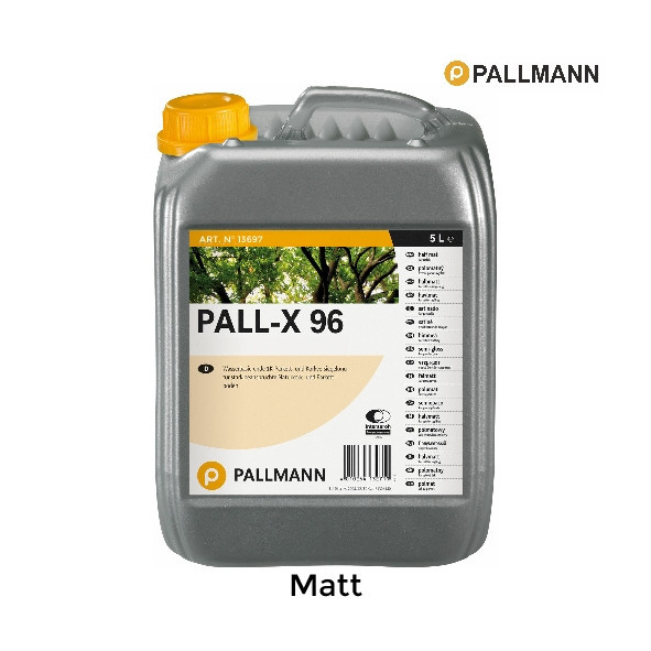 Pallmann - 5ltr Pall - x - 96 - Matt - 1K Water Based Lacquer ...